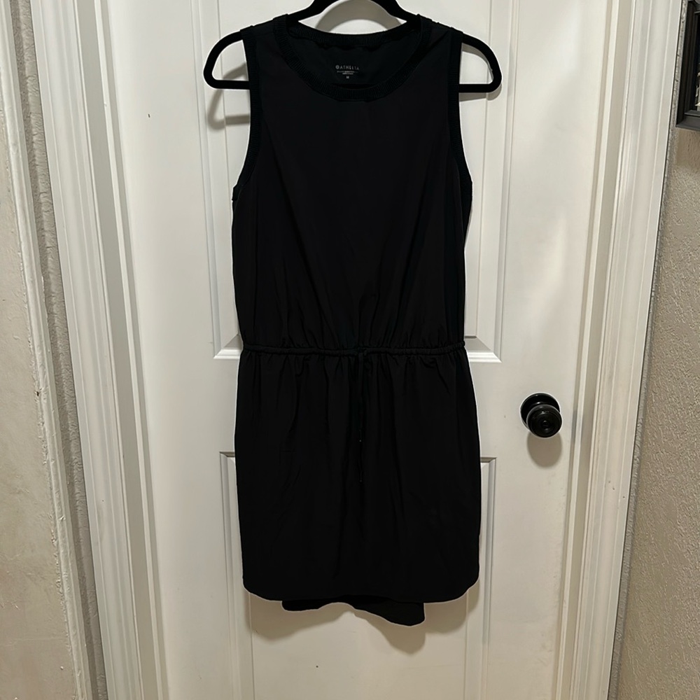 Black Athleta Rincon Dress size medium.